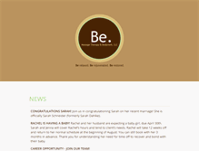 Tablet Screenshot of bebodywork.com
